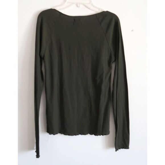 Urban Outfitters Green Long Sleeve Shirt - Size Medium - Picture 5 of 9